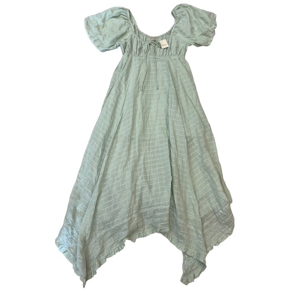 NWT Free People On My Level Maxi Dress in Milky Green Mint Size Medium - Picture 3 of 12
